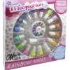 Miss Fashion - Estuche Manicura 16 Esmaltes Purpurina ㅤ