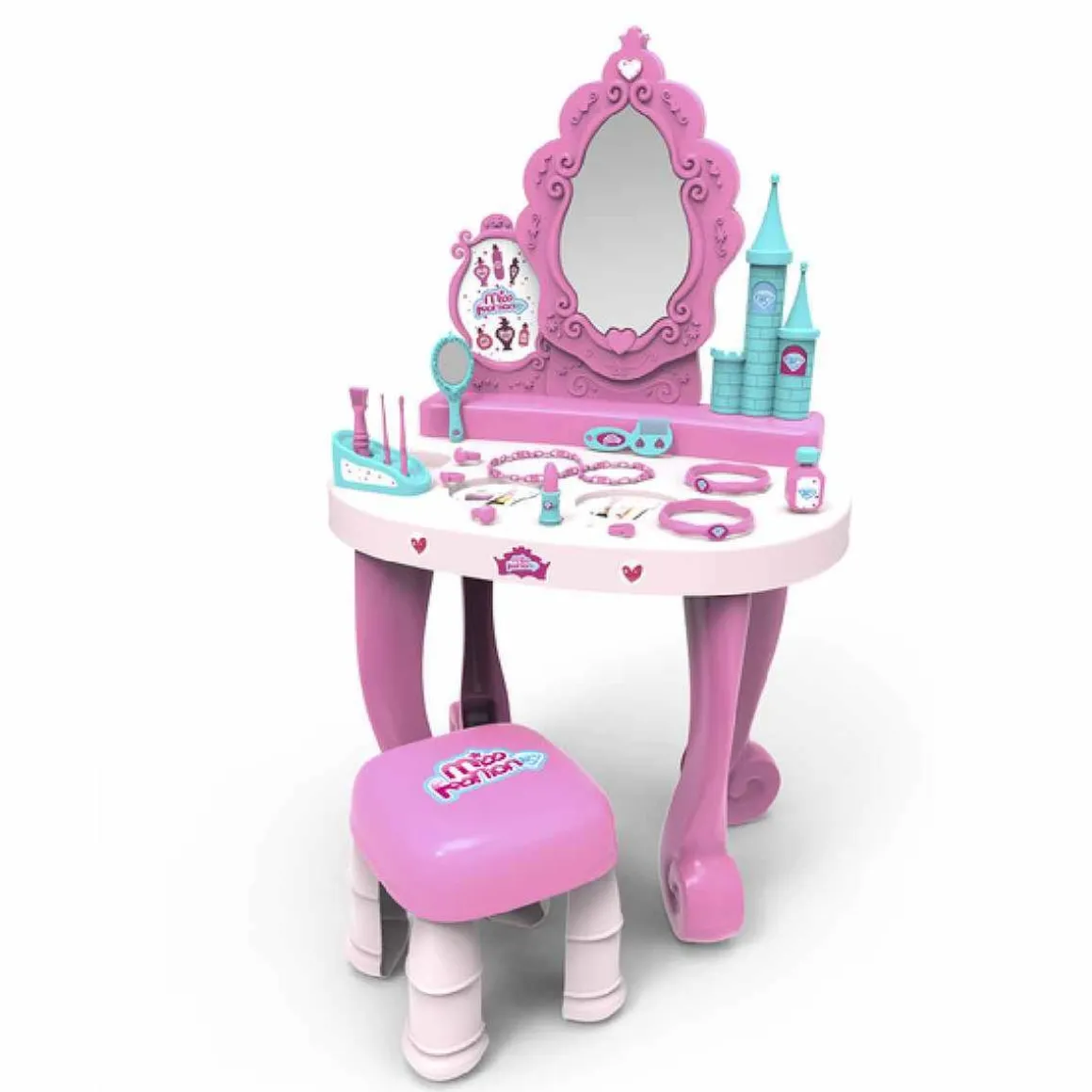 Miss Fashion - Tocador de princesa con accesorios