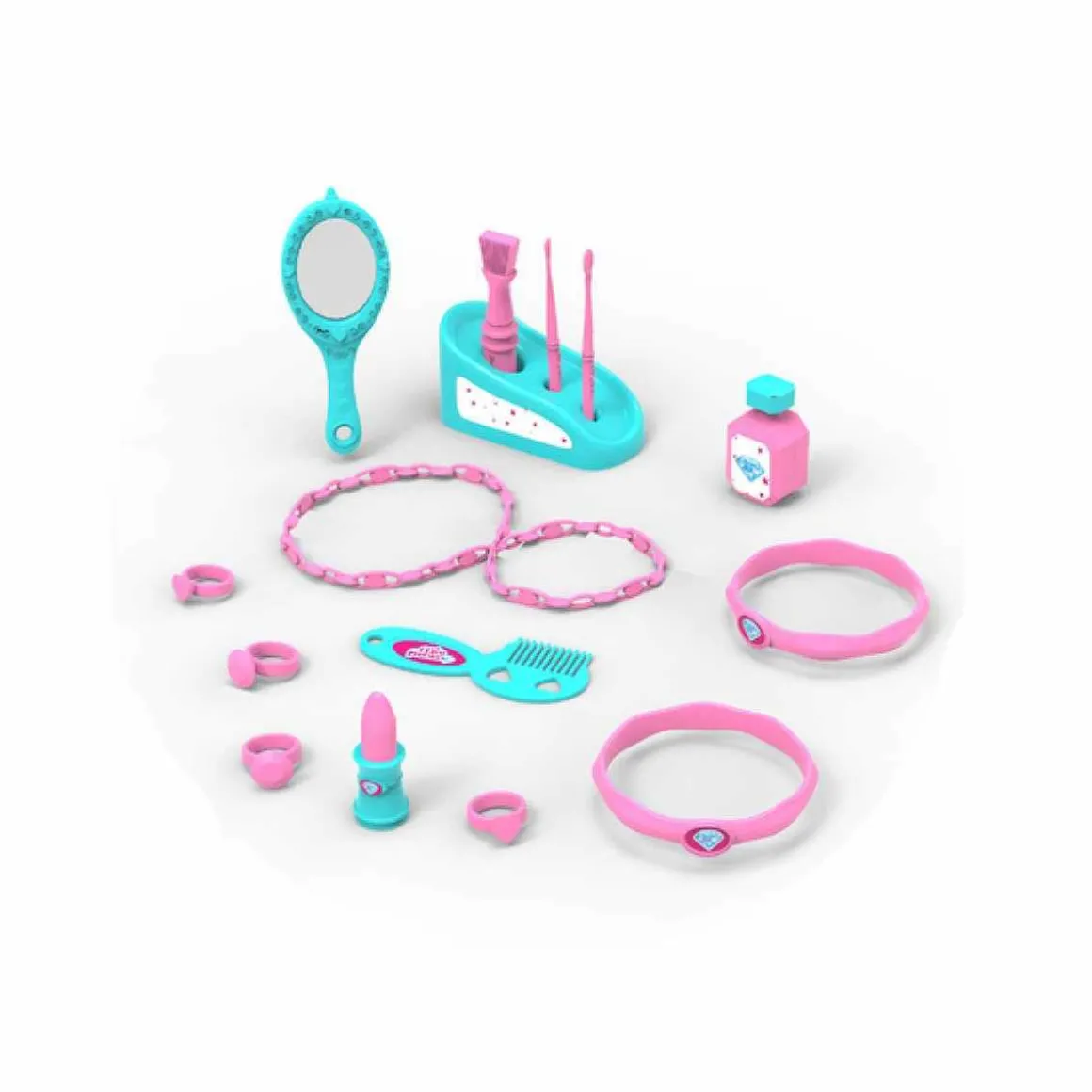Miss Fashion - Tocador de princesa con accesorios