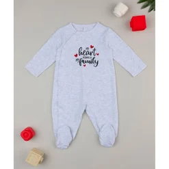 Mono unisex gris con escritura