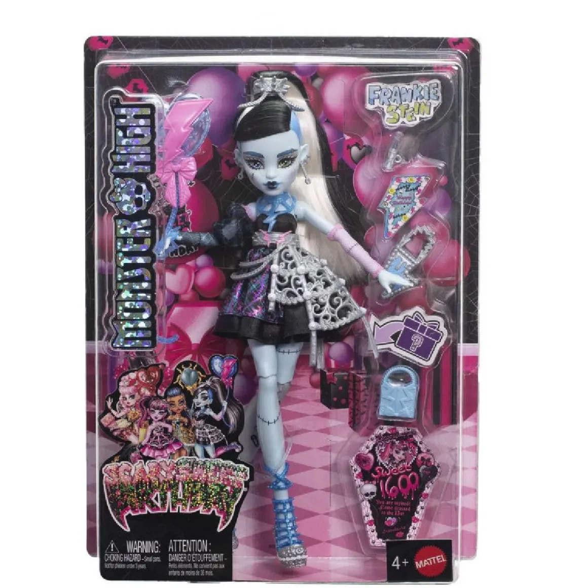 Monster High - Frankie Stein - Colección Scary Sweet Birthday