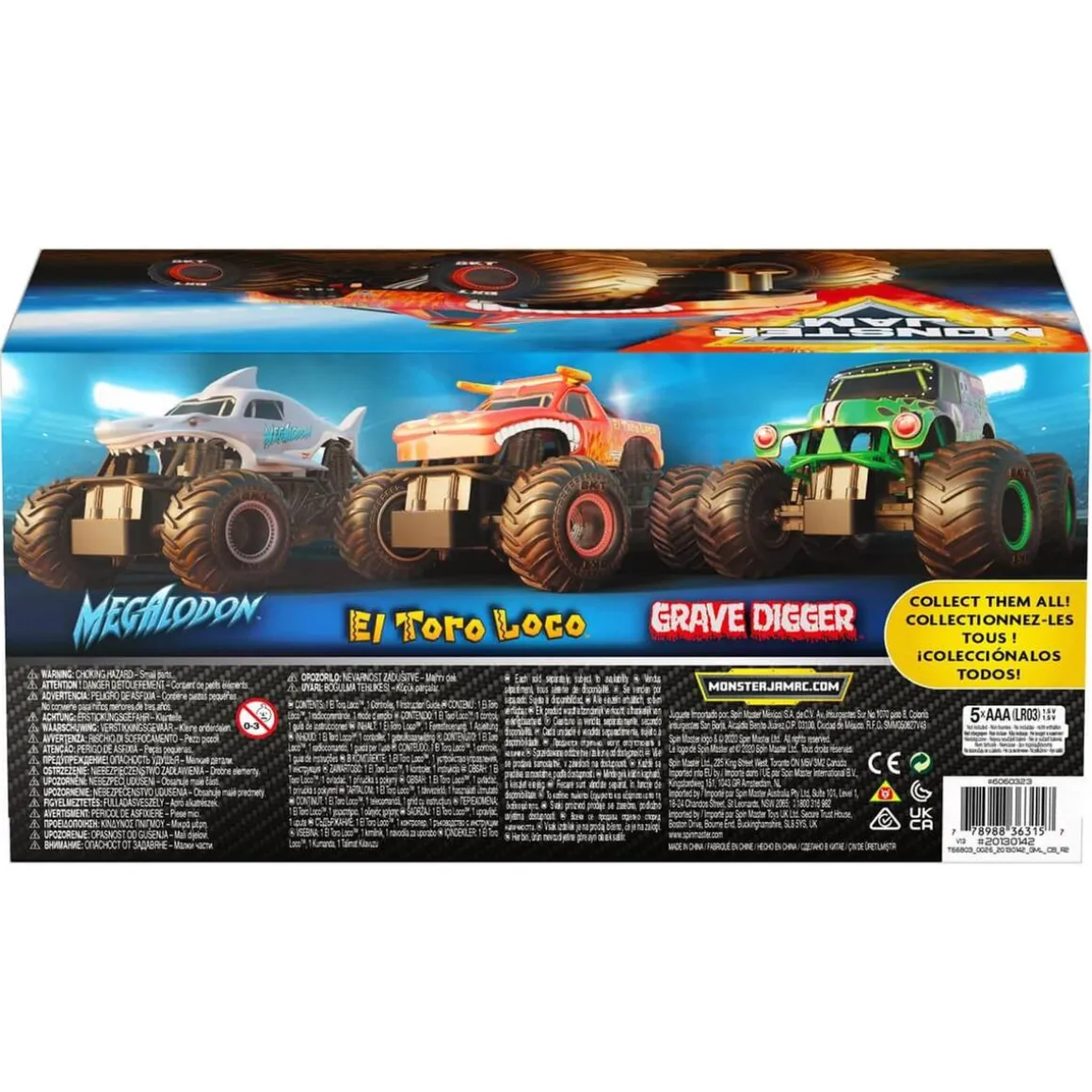 Monster Jam - El toro loco radiocontrol