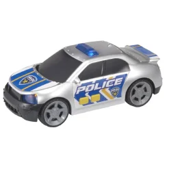 Motor & Co - Coche de policía con luz y sonido