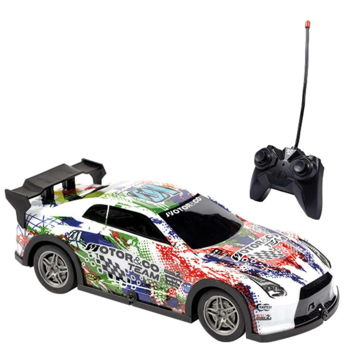 Motor & Co - Coche de Rally Teledirigido