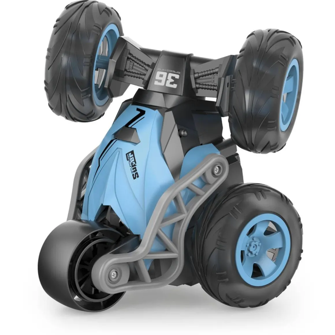 Motor & Co - Coche RC acrobacias con luz (varios colores)