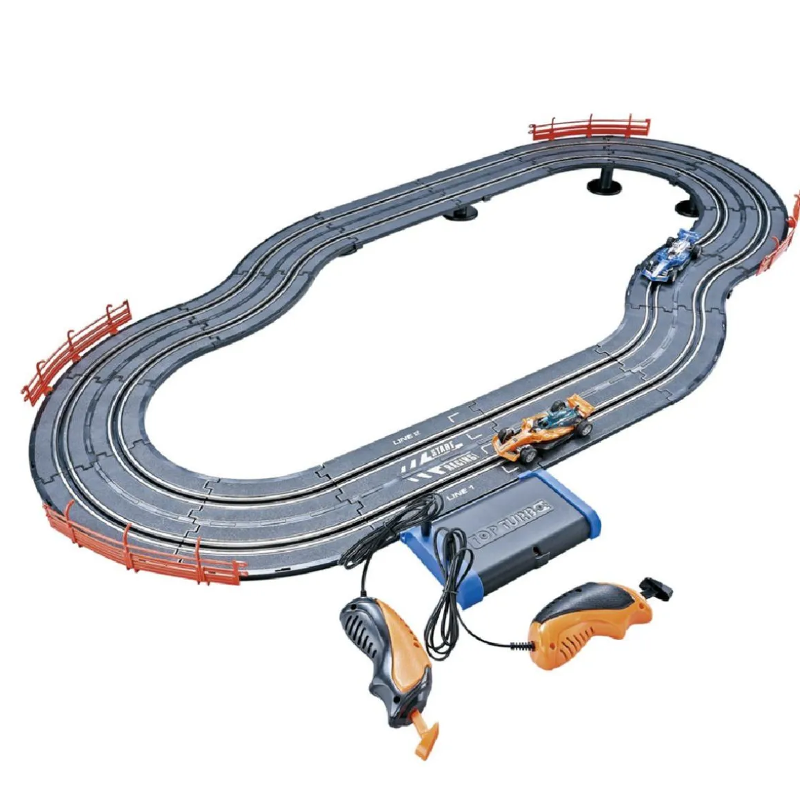 Motor & Co - Pista de Carreras 2,8m con dos Coches