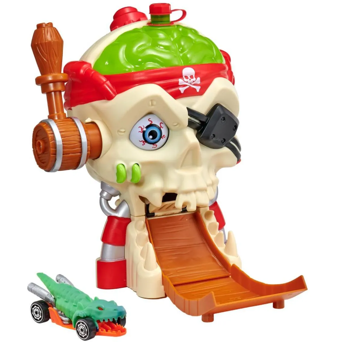 Motor & Co - Rampa Calavera Pirata con vehículo