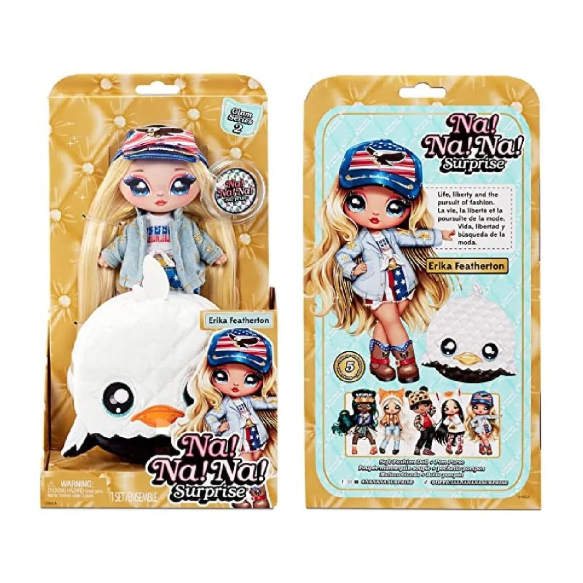 Na! Na! Na! Surprise - Erika Featherton - Muñeca Glam Serie 2