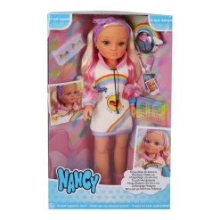 Nancy - Muñeca maquillaje arcoirirs