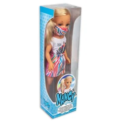 Nancy - Un día con mascarilla arcoíris