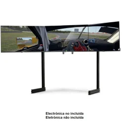 Next Level Racing - Brazos independientes para triple monitor Elite Black