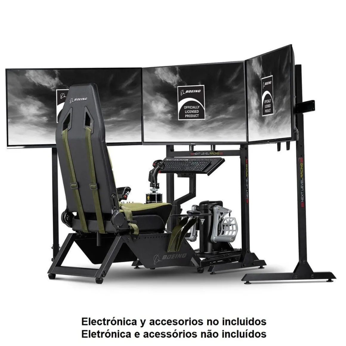 Next Level Racing - Simulador de vuelo Boeing Militar