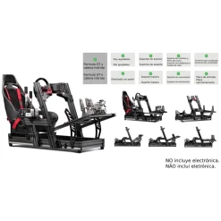 Next Level Racing Cockpit Aluminium Simulator para sillón Gaming iRacing Edition