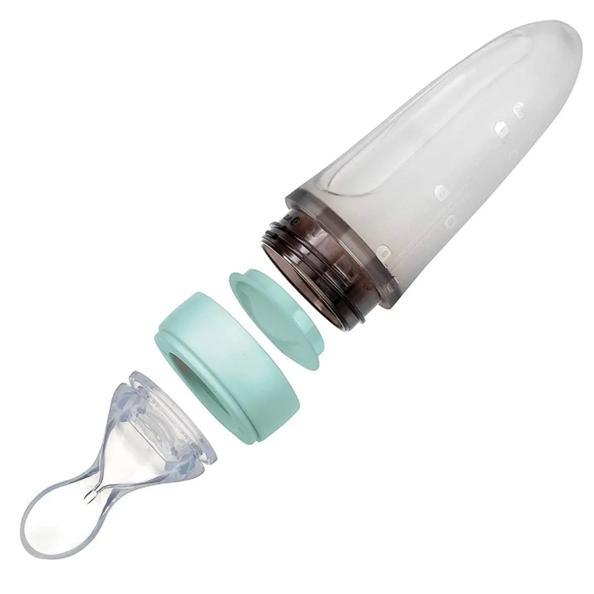 Nuby - Alimentador con cuchara de silicona