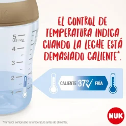 Nuk - Biberón Perfect Match 260 ml Arcoíris