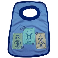 Olmitos - Set de 2 Baberos Robots