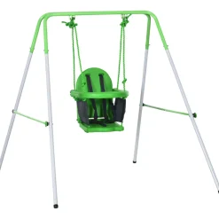 Outsunny - Columpio infantil de acero