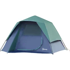 Outsunny - Tienda de campaña Pop Up 250x194x160 cm Verde