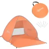 Outsunny - Tienda Pop Up playa Naranja