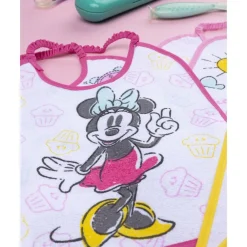 Pack 6 baberos bebé Disney Minnie
