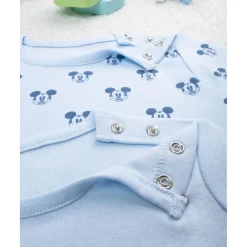 Pack 2 bodies bebé azules Disney Mickey
