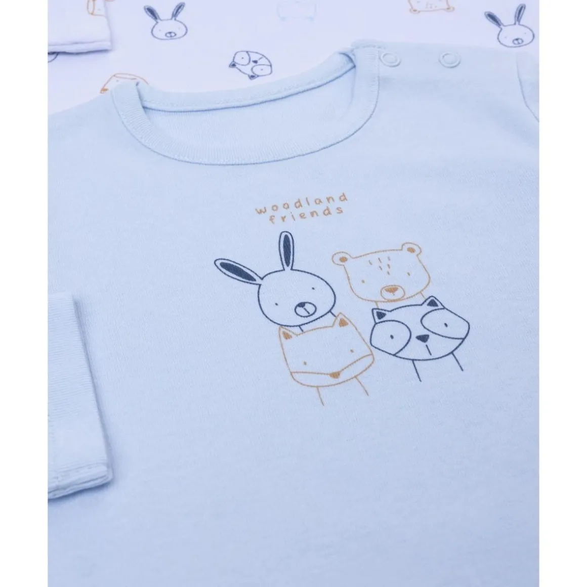 Pack 2 bodies de manga larga niño animalitos