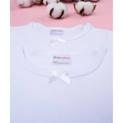 Pack 2 camiseta niño manga corta con borde croqueta