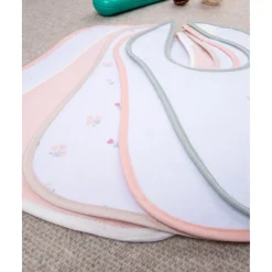 Pack de 5 Baberos de Rizo para Niña