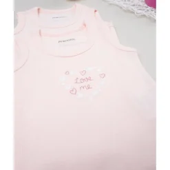 Pack de 5 bodies niña sin mangas