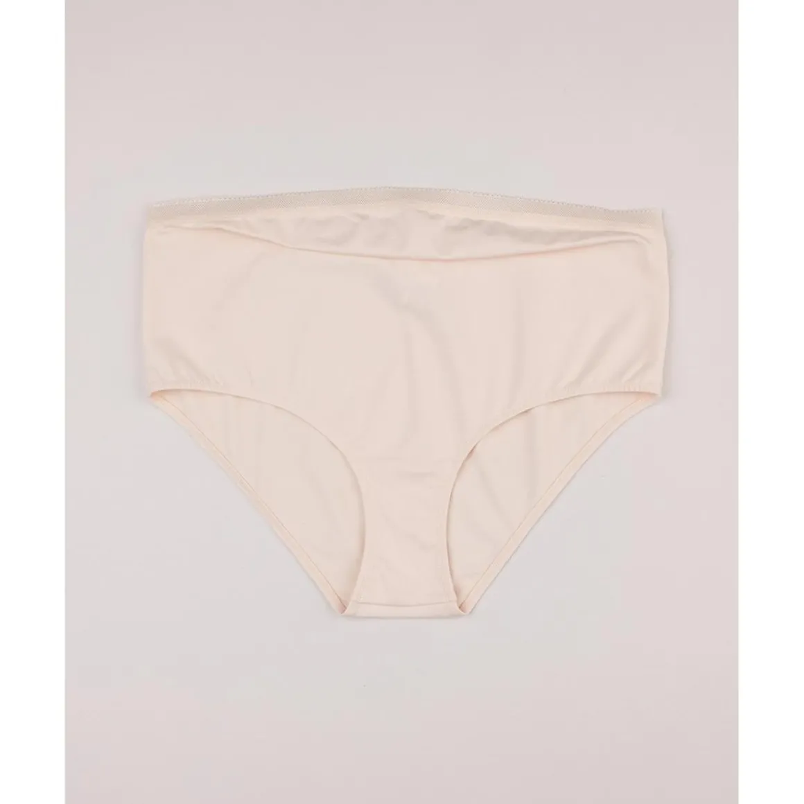 Pack de 2 bragas altas premamá color crema
