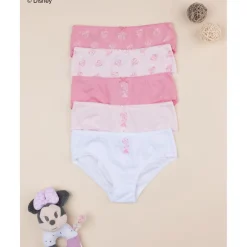 Pack de 5 braguitas niña rosa
