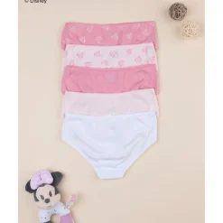 Pack de 5 braguitas niña rosa