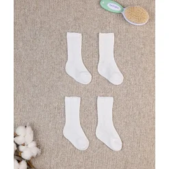 Pack de 2 calcetines primeros días en lana y poliéster suave