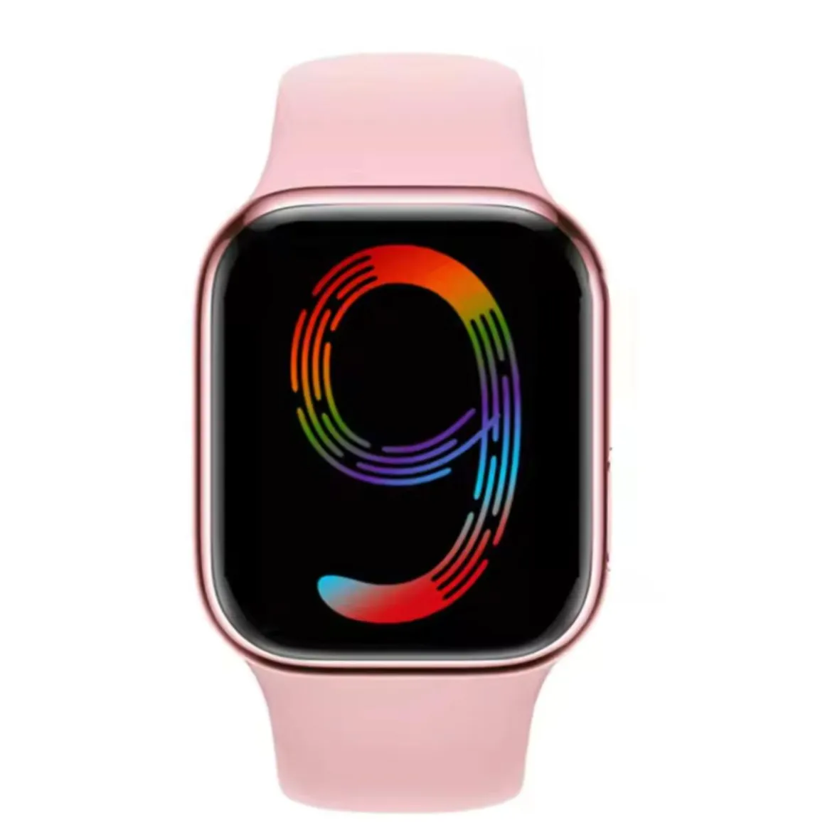Pack Smartwatch 9 Max + Auriculares Pro Rosa/Rojo