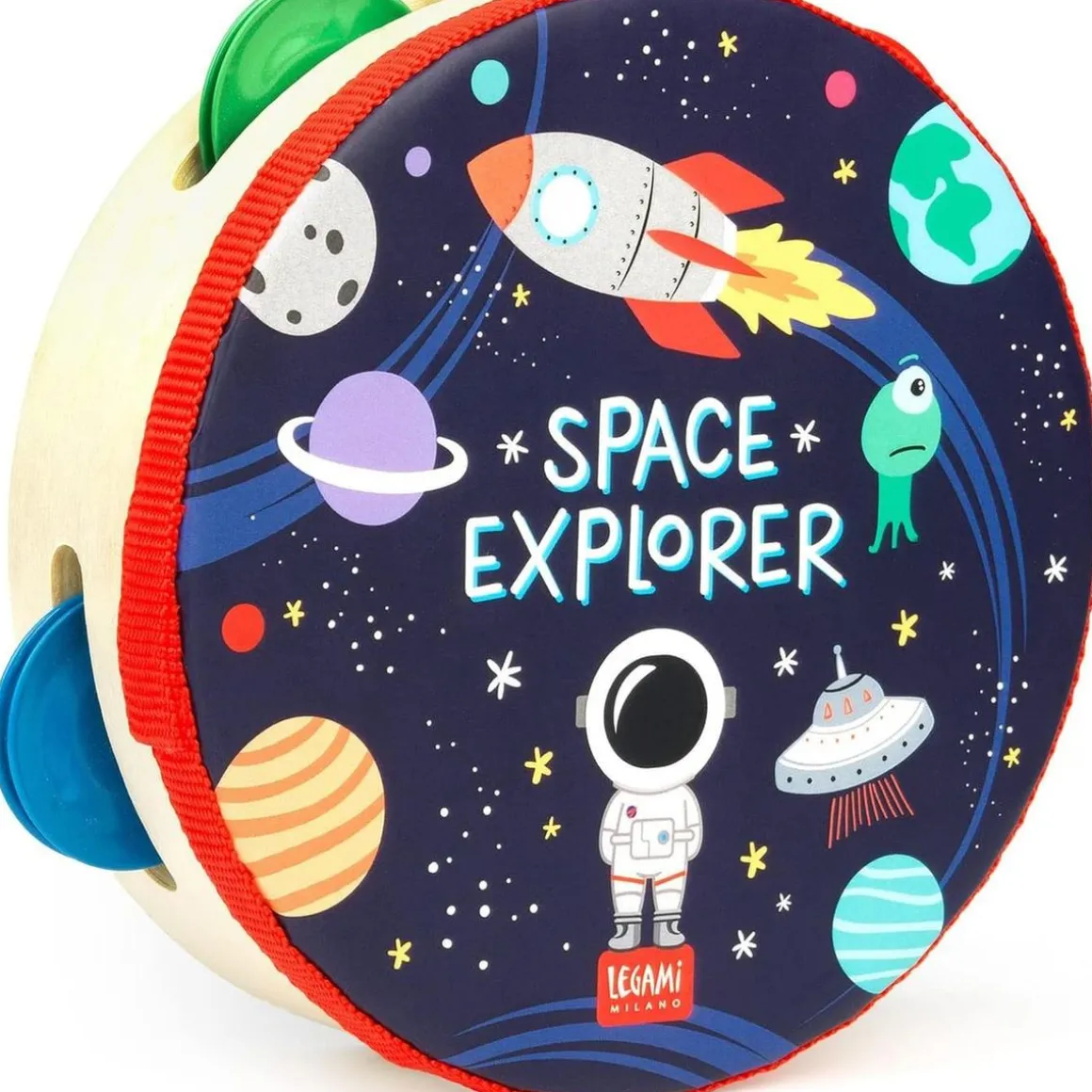 Pandereta Shake It Up Space