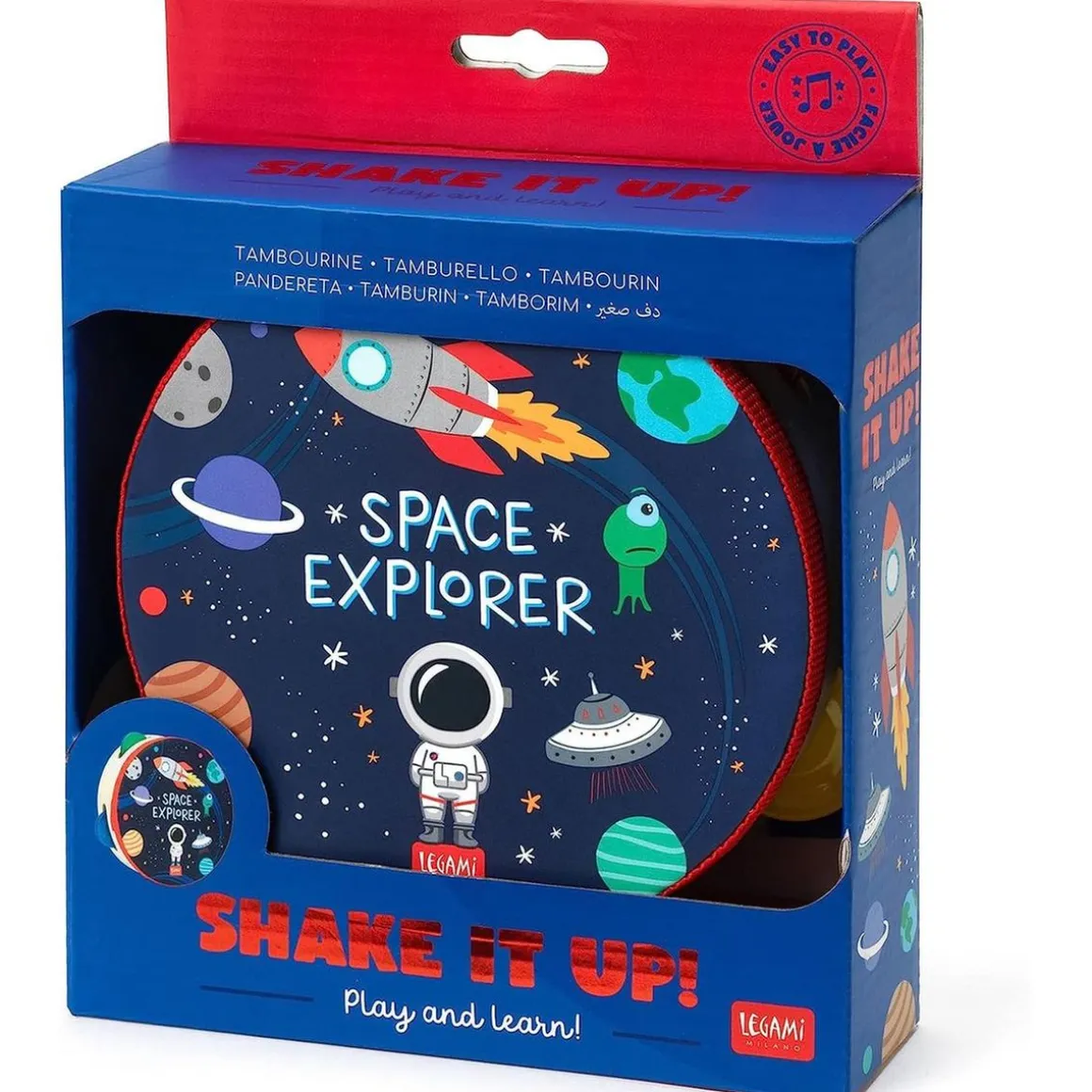 Pandereta Shake It Up Space