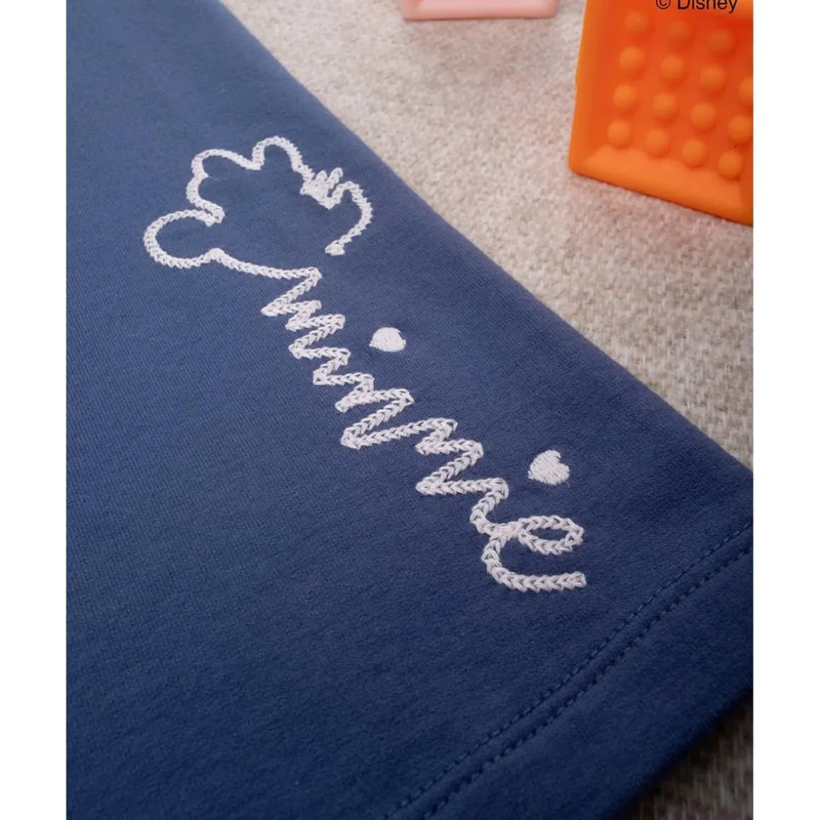 Pantalón de felpa azul niña Disney Minnie