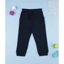 Pantalón de niño azul afelpado