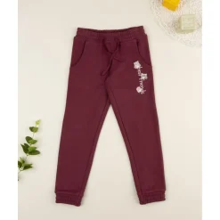 Pantalón niña burdeos “Best Friends”