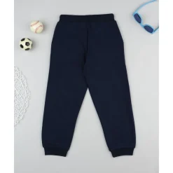 Pantalón niño azul felpado “T-Rex”