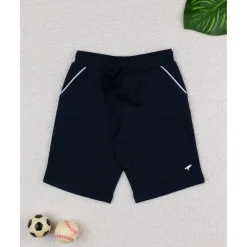 Pantalón Niño Azul/Branco con Detalle Urbano