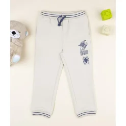Pantalón niño beige con Spiderman