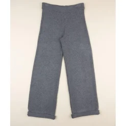 Pantalón premamá gris en tricot