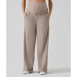 Pantalón premamá marrón