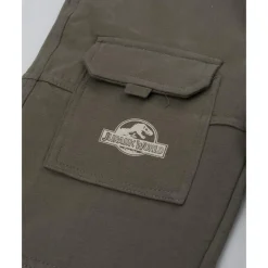 Pantalón verde de niño con bolsillos cargo