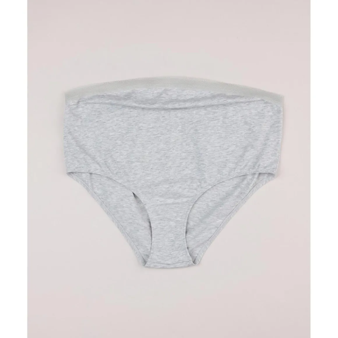 Paquete 2 pantalones premamá gris alto
