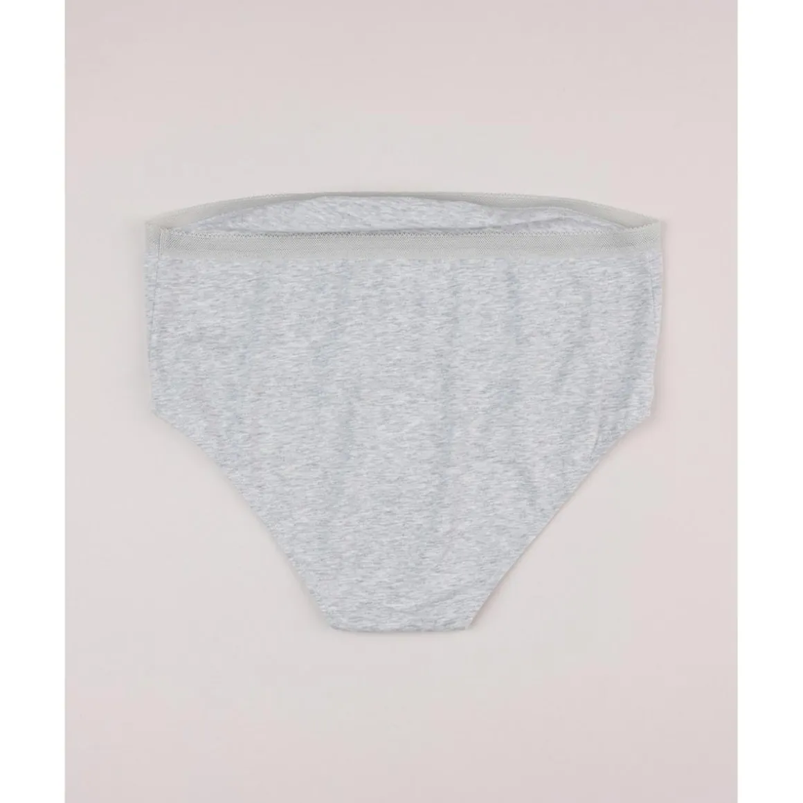 Paquete 2 pantalones premamá gris alto
