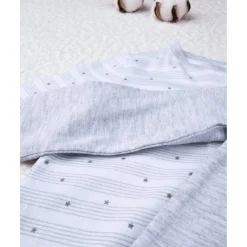 Paquete 2 pijamas unisex gris