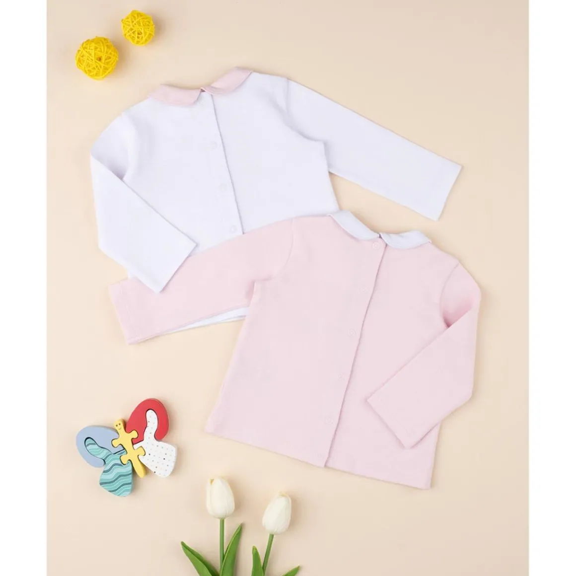 Paquete de 2 camisetas pequeño amor