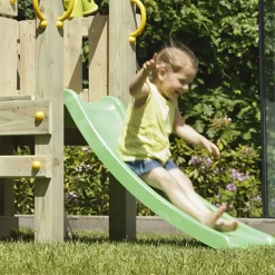 Parque juegos infantil de madera Teide XL con columpio doble